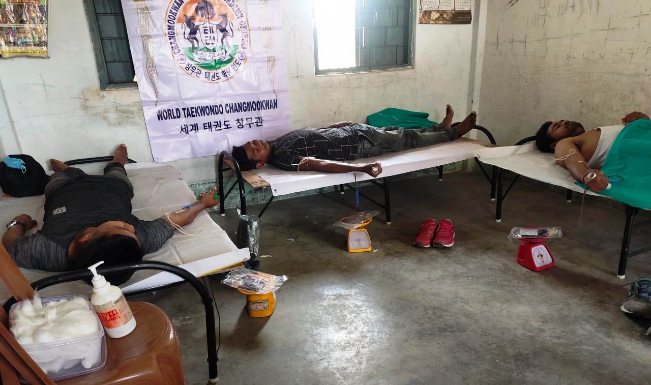  Blood Donation Camp at Nimti,Alipurduar 